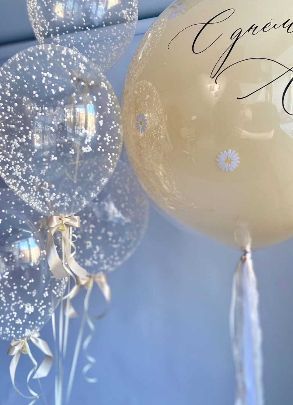 Воздушные шары с пенопластом №1417