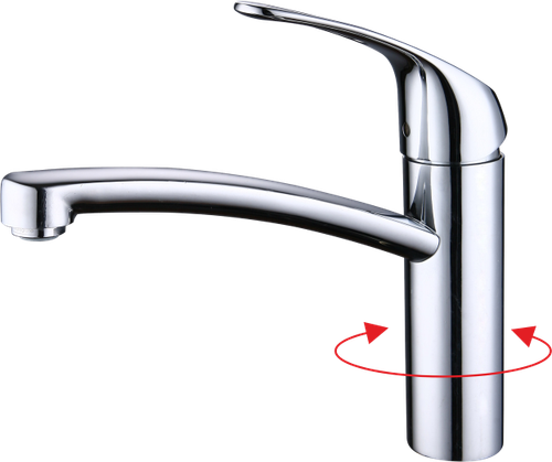 16024  Смеситель однорычажный для кухни "GANZER"  (10/1шт)