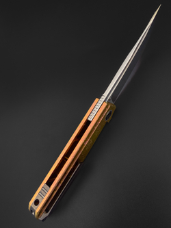 Складной нож Common M390 CrystalTi orange