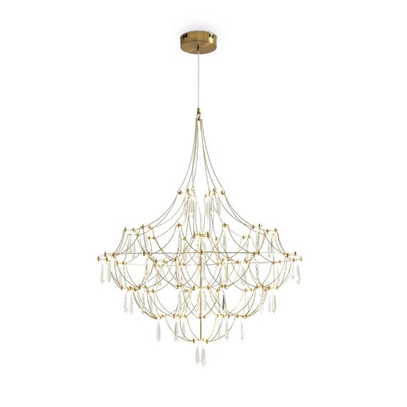 Подвесная светодиодная люстра Freya Amela FR6138PL-L44BS