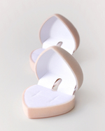 Оригинальная упаковка-сердечко для ювелирных подарков