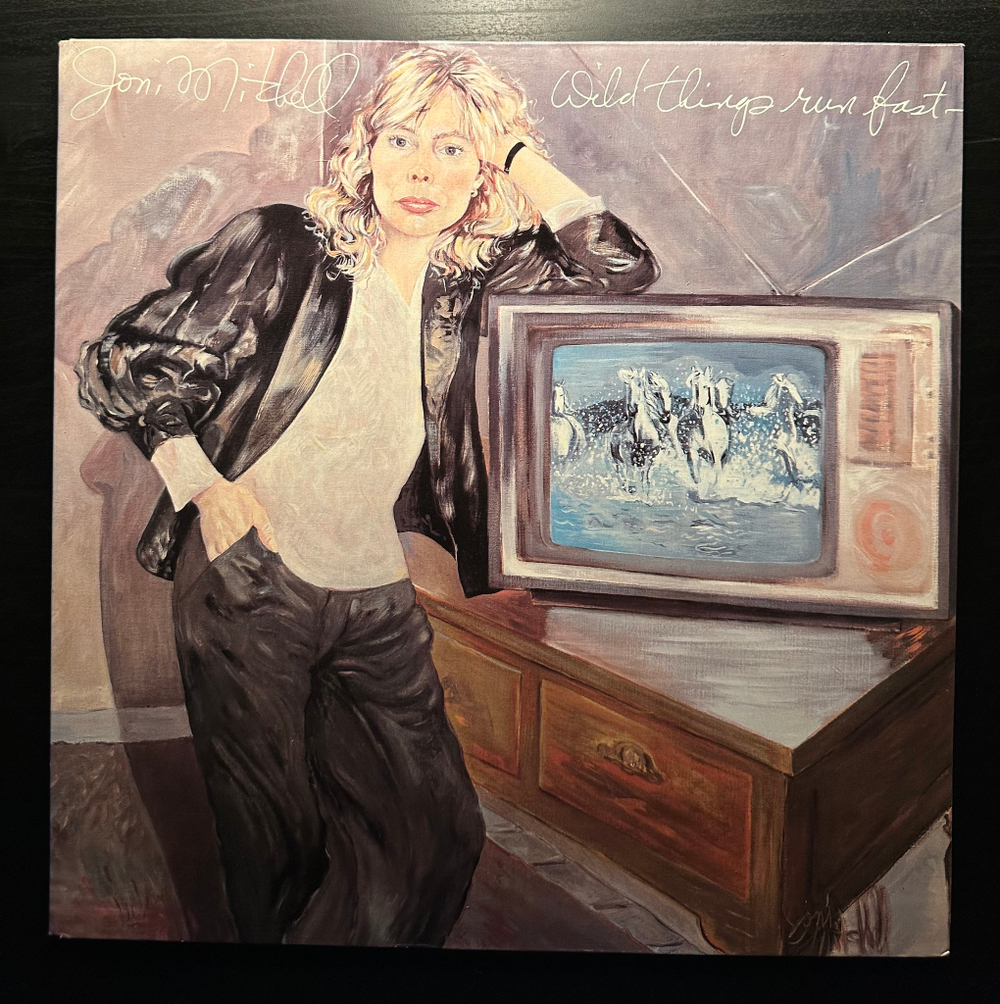 Joni Mitchell - Wild Things Run Fast (Голландия 1982г.)