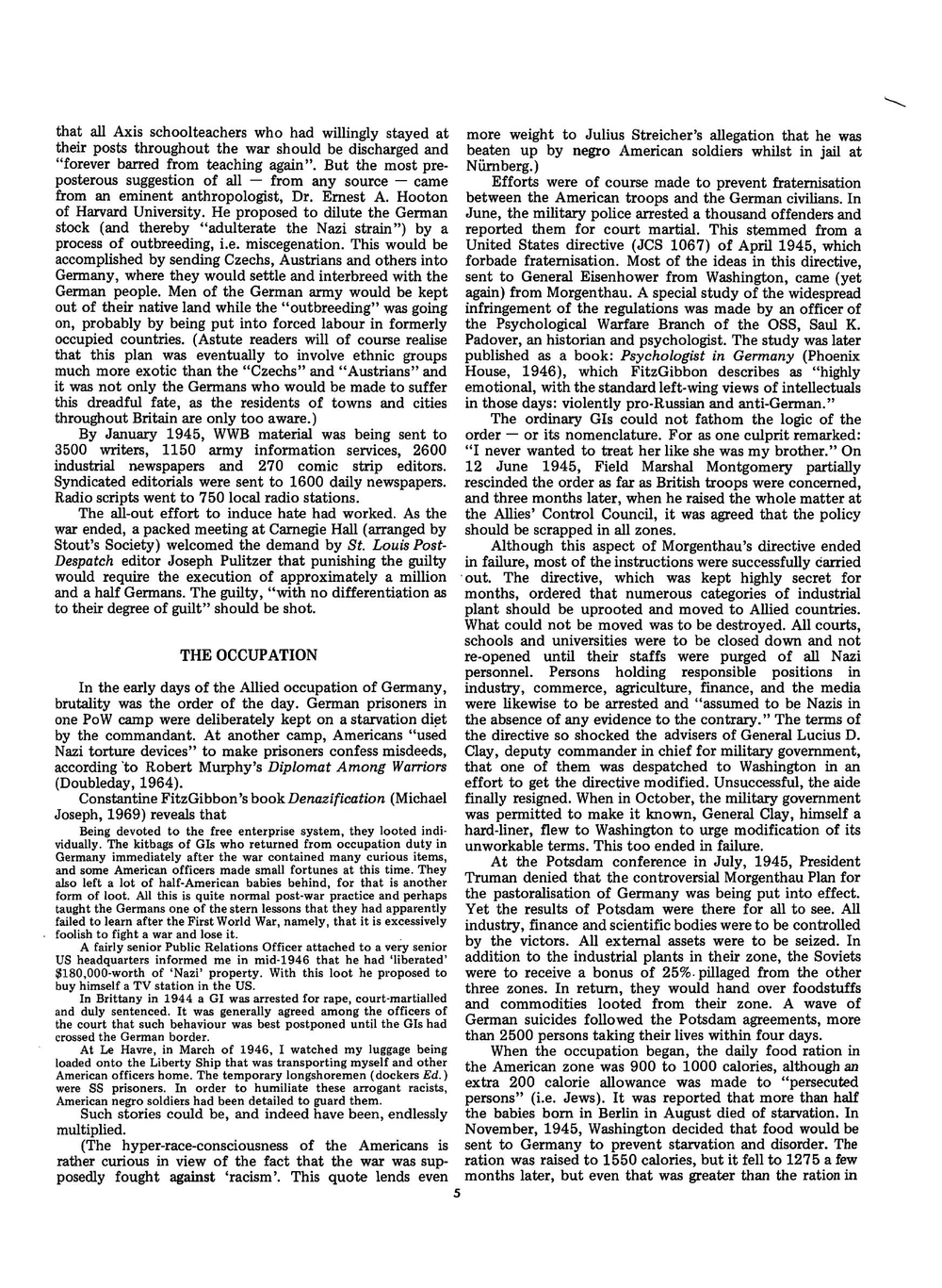 Nuremberg and other War Crimes Trials. A New Look | R. Harwood