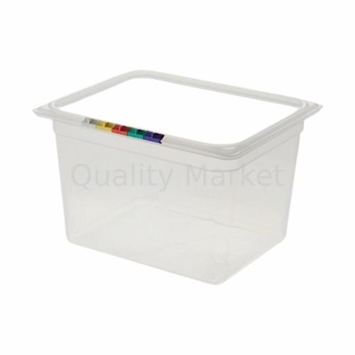 Гастроемкость из полипропилена без крышки GN 1/2 325х265х200 мм прозрачная