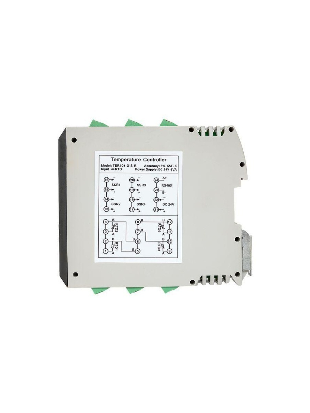 Измеритель-регулятор температуры EKF TER104-D-S-R