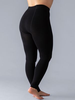 Тёплые махровые легинсы большого размера Terry Plush Leggings Maxi Giulia