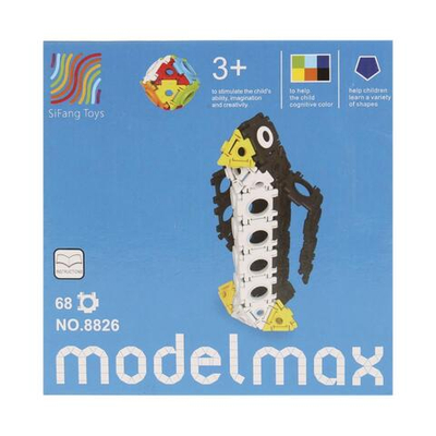 Конструктор 3D Пингвин, коробка 8826