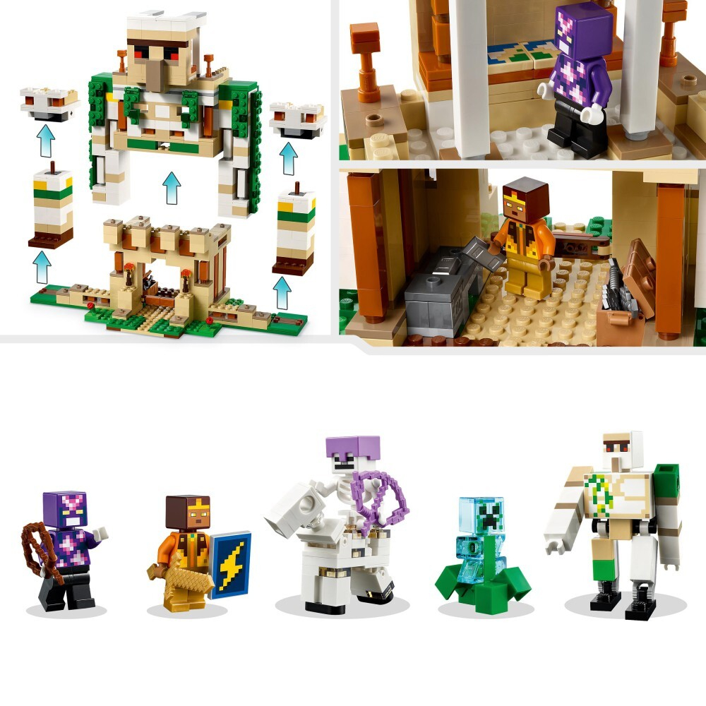 LEGO Minecraft - Крепость железного голема 21250 / артикул   21250  / GTIN 5702017415857