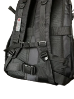 Рюкзак туристический усиленный QOZA, черный, 22 литра