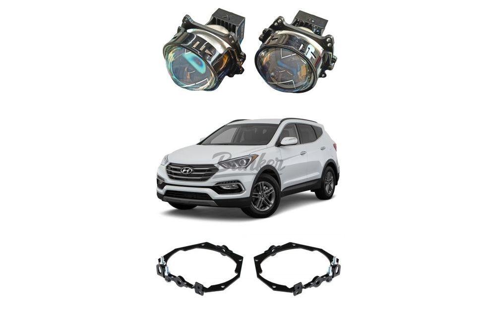 Комплект для замены штатных линз Hyundai Santa FE DM 2012-н.в.