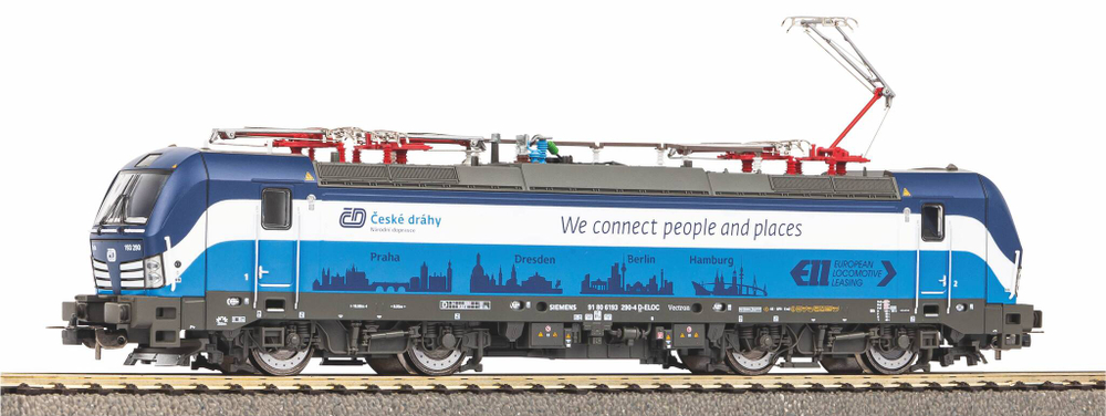 Электровоз Vectron "Прага-Берлин-Гамбург" CD VI + звук + декодер PluX22