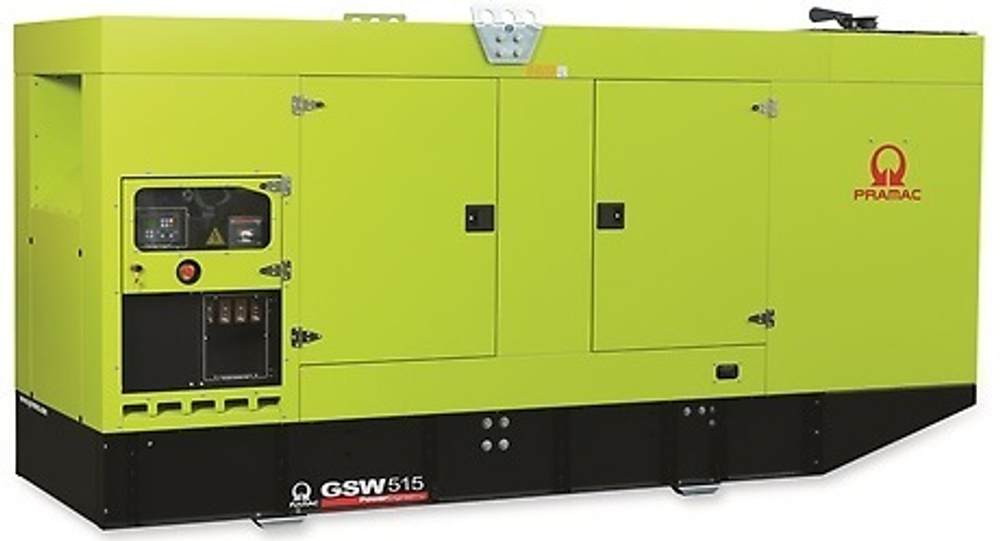 Дизельный генератор Pramac GSW 515 P в кожухе — Фото №1 