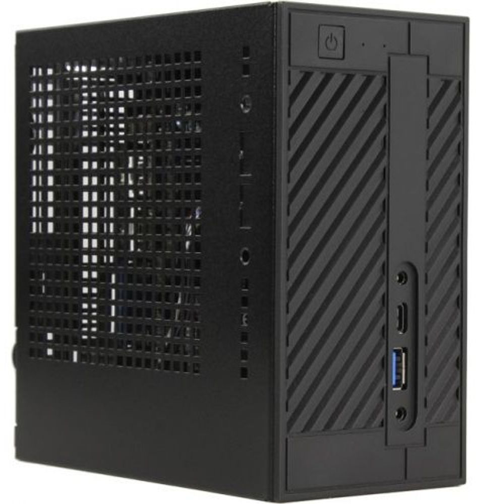 Неттоп ASRock DESKMINI 310 310/B/BB BAREBONE черный