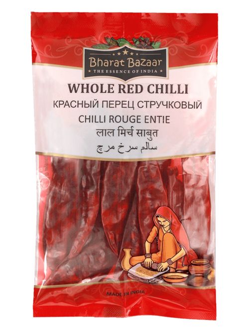 Перец чили Bharat Bazaar Острый стручковый, 50 гр