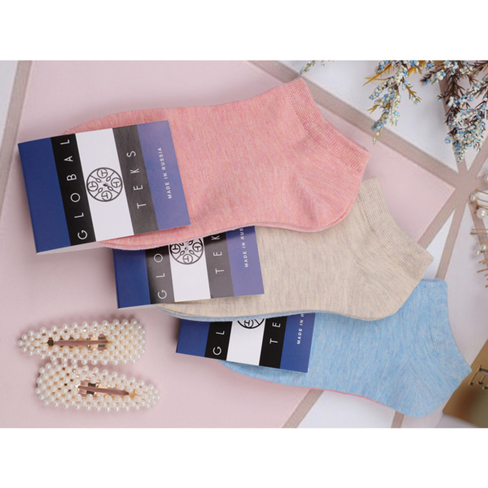 Носки женские «Global Teks» 2 пары