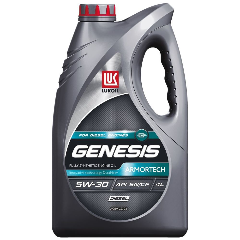 Масло Лукойл Genesis Armortech Diesel 5W30 (4л) синтетика