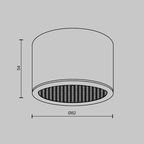 Потолочный светильник Maytoni Technical C122CL-GX53-W