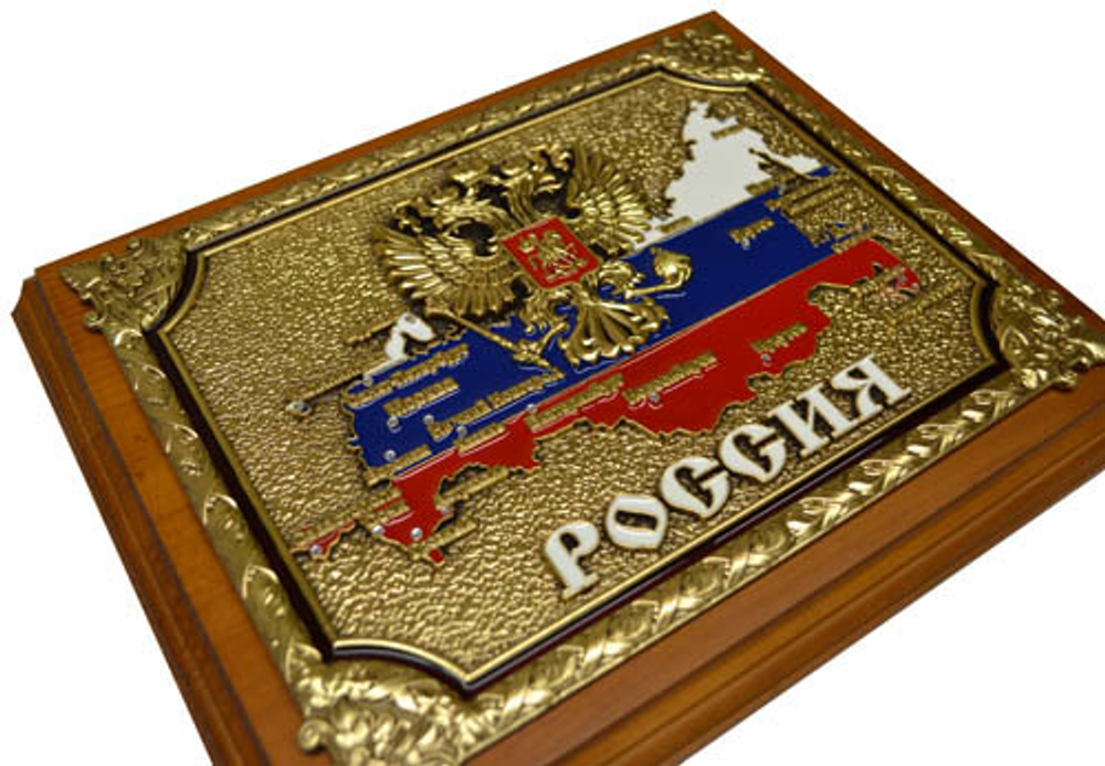 Панно "Россия" в подарочном футляре