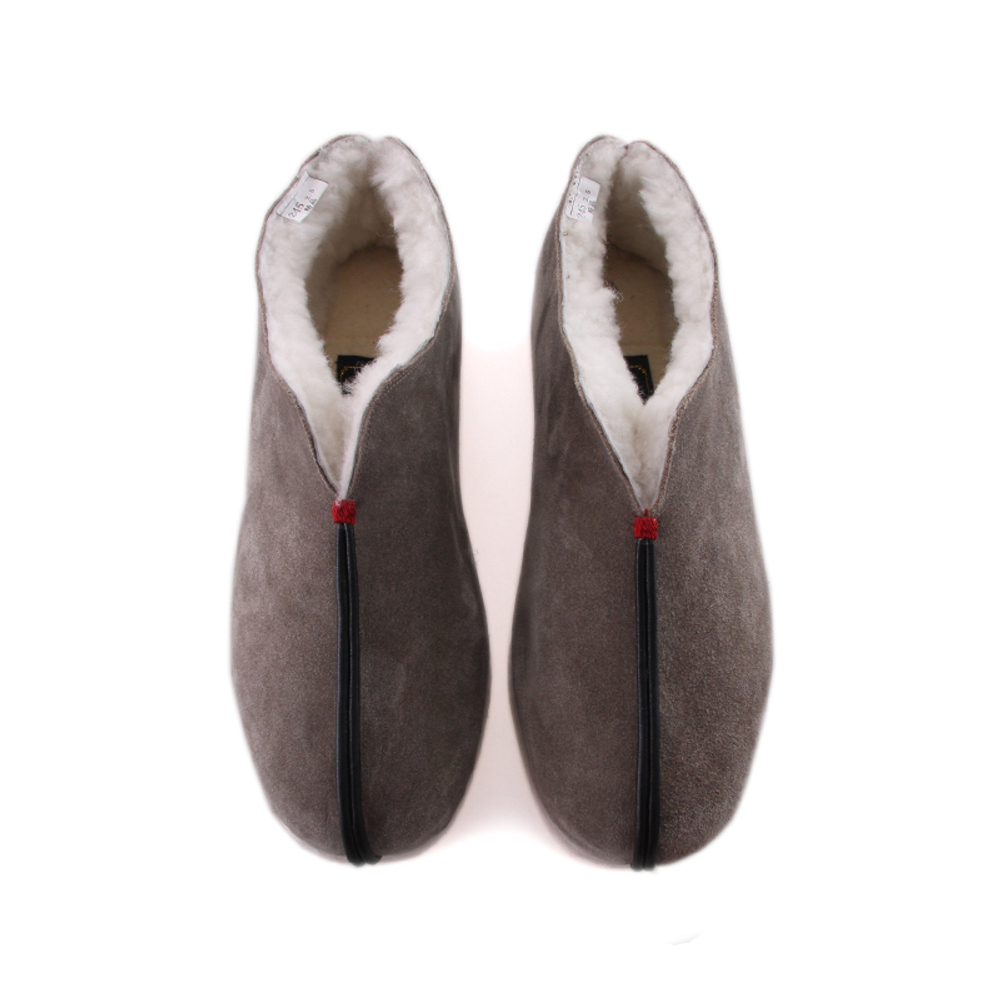 Neiliansheng Men"s Insulated Shoes Cow Suede Casual Shoes Men"s