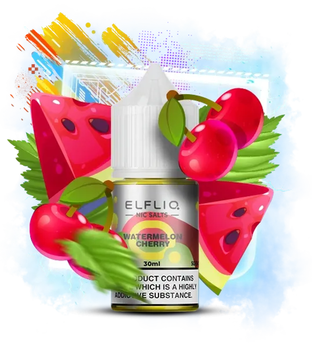 ElfLiq - Watermelon Cherry (5% nic, 30ml)