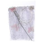 Карнавальный костюм «Звездное небо» (юбка, ободок, волшебная палочка), Белый