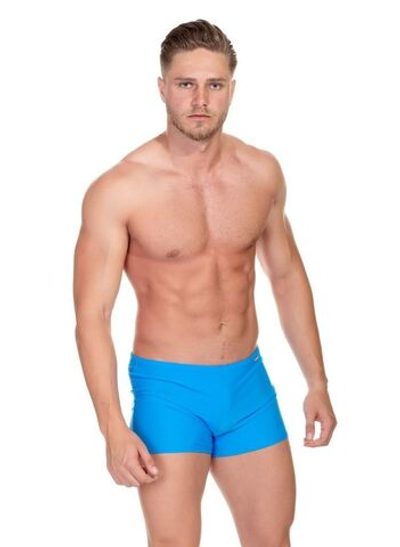 Мужские пляжные трусы-боксеры (Размер: XL) (Цвет: синий)