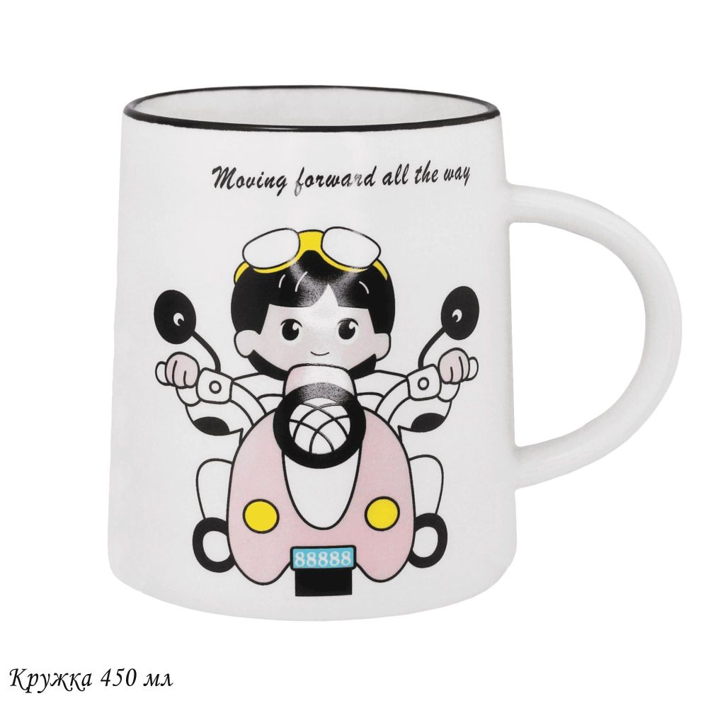 Lenardi 315-058 Кружка 420мл в под.уп.(х36)Фарфор