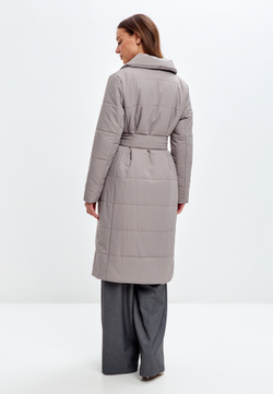 Стеганое пальто