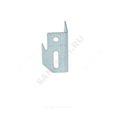 Кронштейн настенный угловой L=64/38мм стальной для панельных радиаторов крепление за монтажную скобу Heaton К9.1