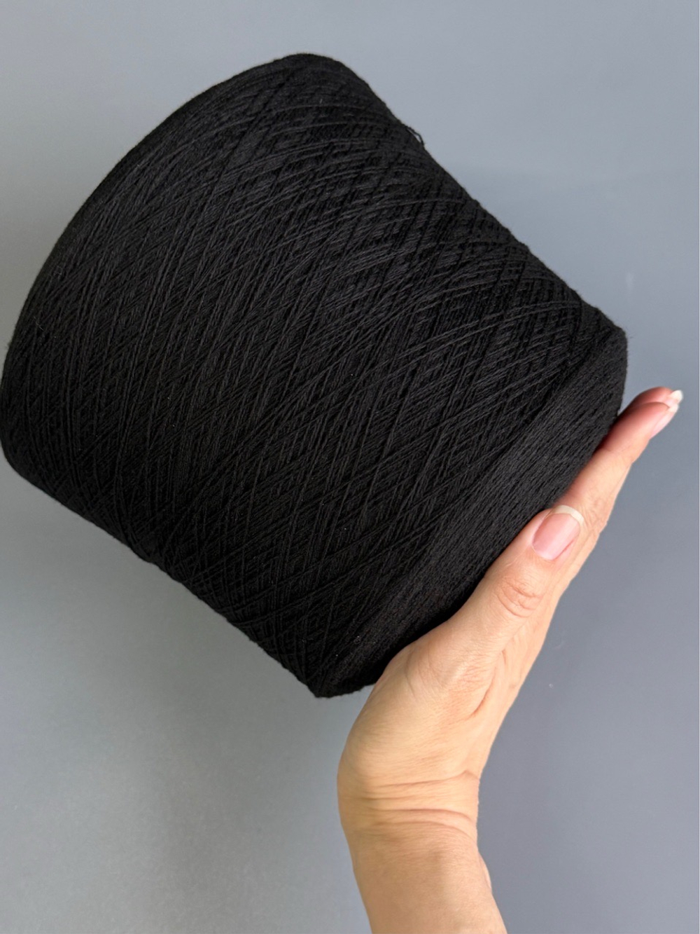 Пряжа Mongolia Cashmere 26/2 (100% кашемир) 1300 м/100 гр, черный