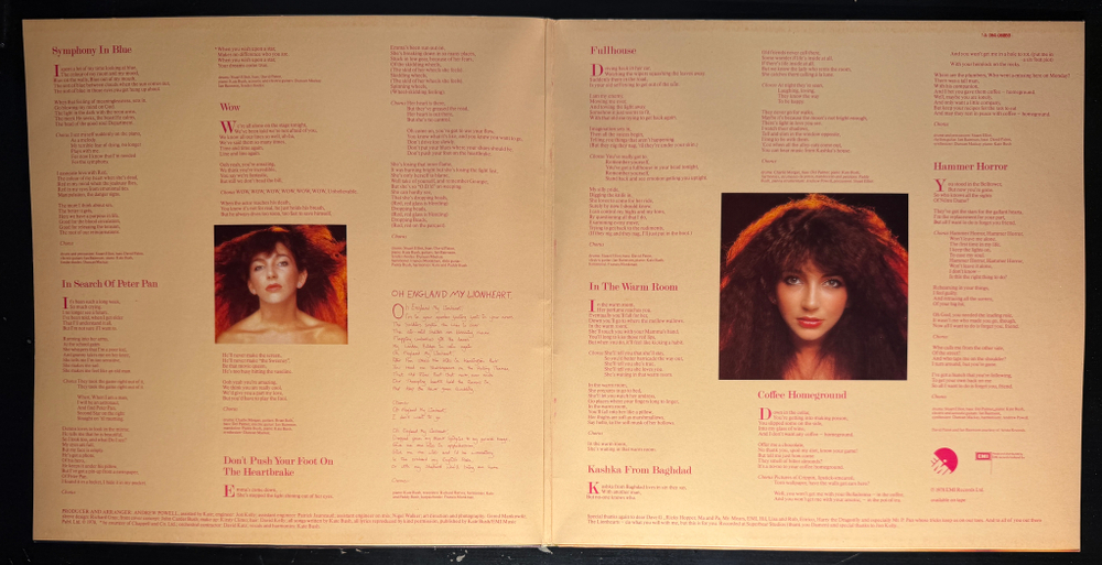 Kate Bush ‎– Lionheart (Европа)