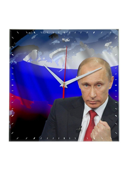 Настенные часы "Путин угроз нет" (-)