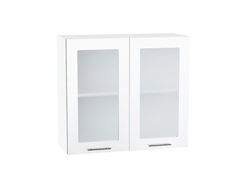 Шкаф верхний с 2-мя остекленными дверцами Валерия-М