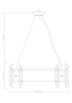 Подвесная люстра Arte Lamp