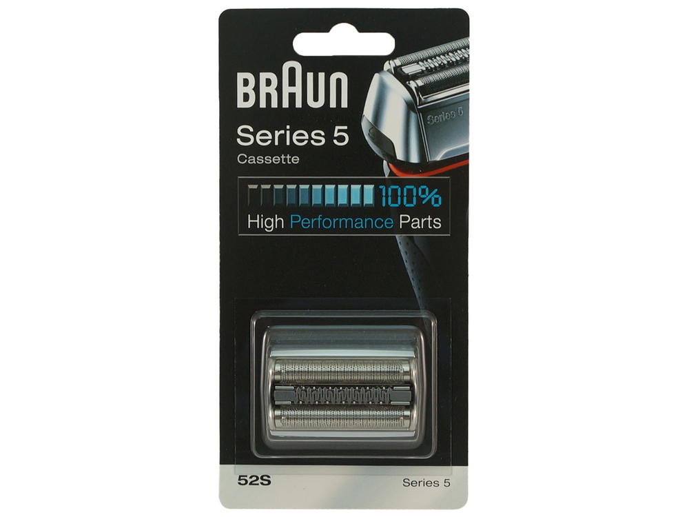Бритвенная кассета для бритвы Braun 52S серебр.