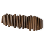 Вешалка настенная UMBRA Picket, 8 крючков, состаренный грецкий орех