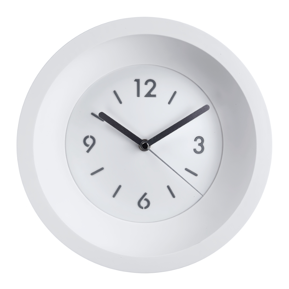 Часы настенные, модель 056, D 250 мм, циферблат сферической формы с рельефными цифрами, без стекла