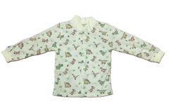 Кофточка с длинным рукавом на кнопках из кулирки (100% хлопок) на рост 92 см