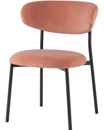 Стул обеденный Ayla коралловый