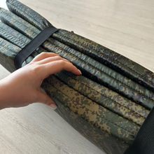 Тактический туристический коврик складной Каремат Пиксель