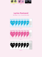 Альбом LOOSSEMBLE - ONE OF A KIND 2nd Mini Album 3 Version SET