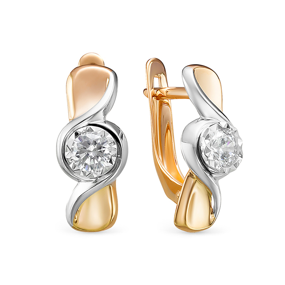 Серьги из золота 585 пробы