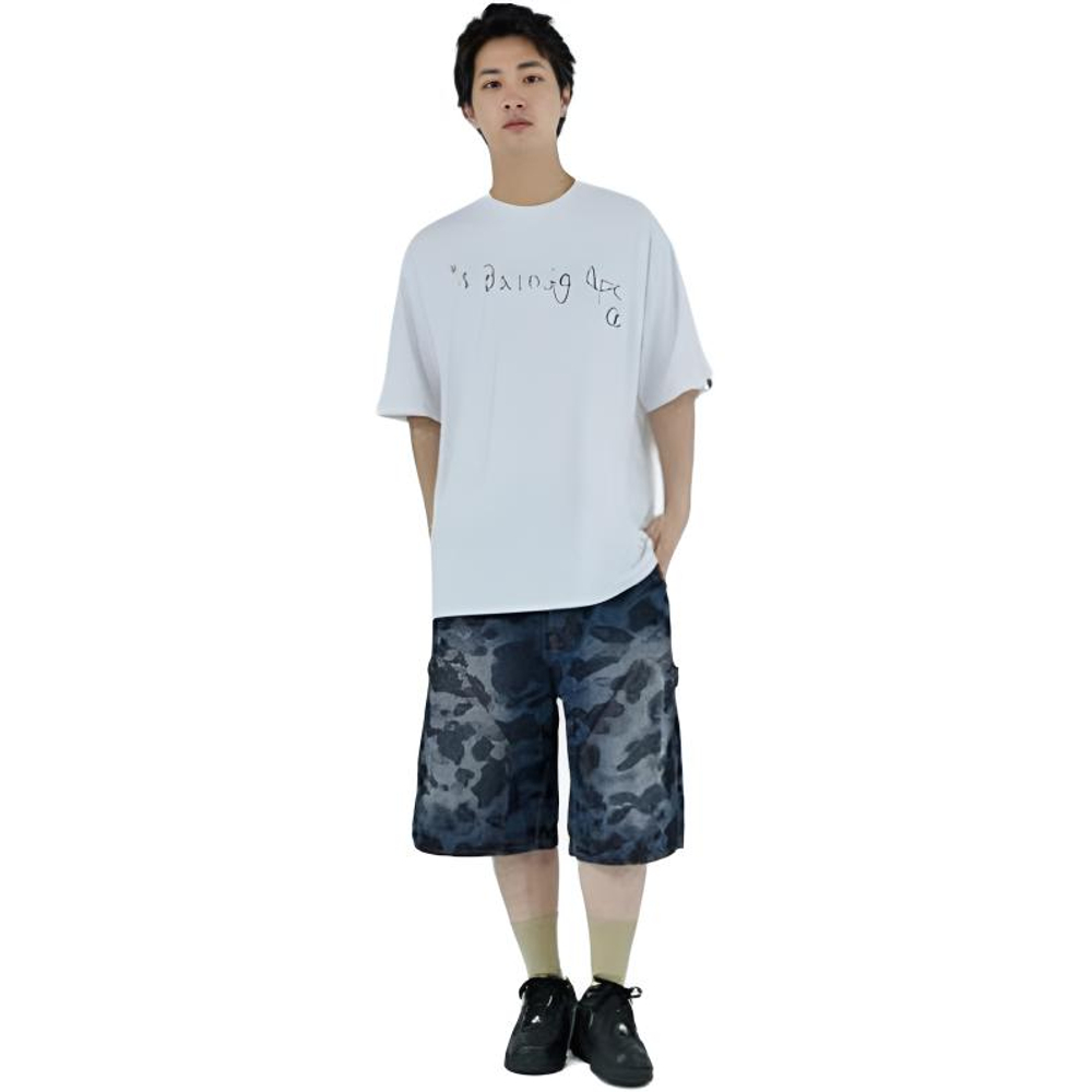 A Bathing Ape Bathing Ape 1st Camo Denim Шорты