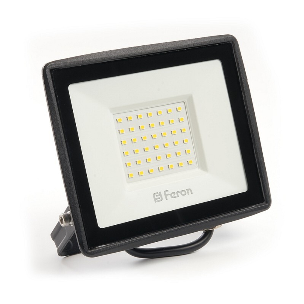 Прожектор светодиодный 2835 SMD 50W 4000K IP65  AC230V/50Hz. черный. LL-921