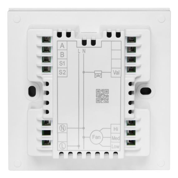 Пульт управления SHUFT SRC-25 для 2-х трубных фанкойлов с диспетчеризацией Modbus — (3)