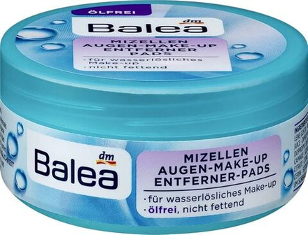 Balea Подушечки для снятия макияжа с глаз, без масла, 50 шт