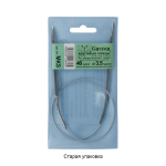 Спицы круговые сталь d 3.5 мм 40 см 1 шт с металлической леской GAMMA MKS