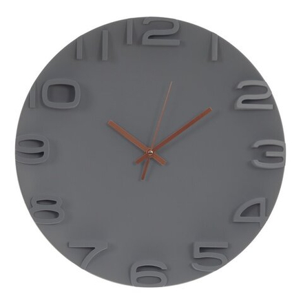 GAEM Часы настенные декоративные, L34 W4,5 H34 см, (1xАА не прилаг.)