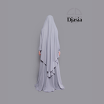 KHIMAR PONCHO FROM MEDINA SILK (One size)