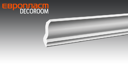 ЕВРОПЛАСТ. КАРНИЗ 1.50.105 (60*63*2000мм) Полиуретан